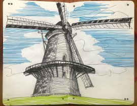 Dutch windmill