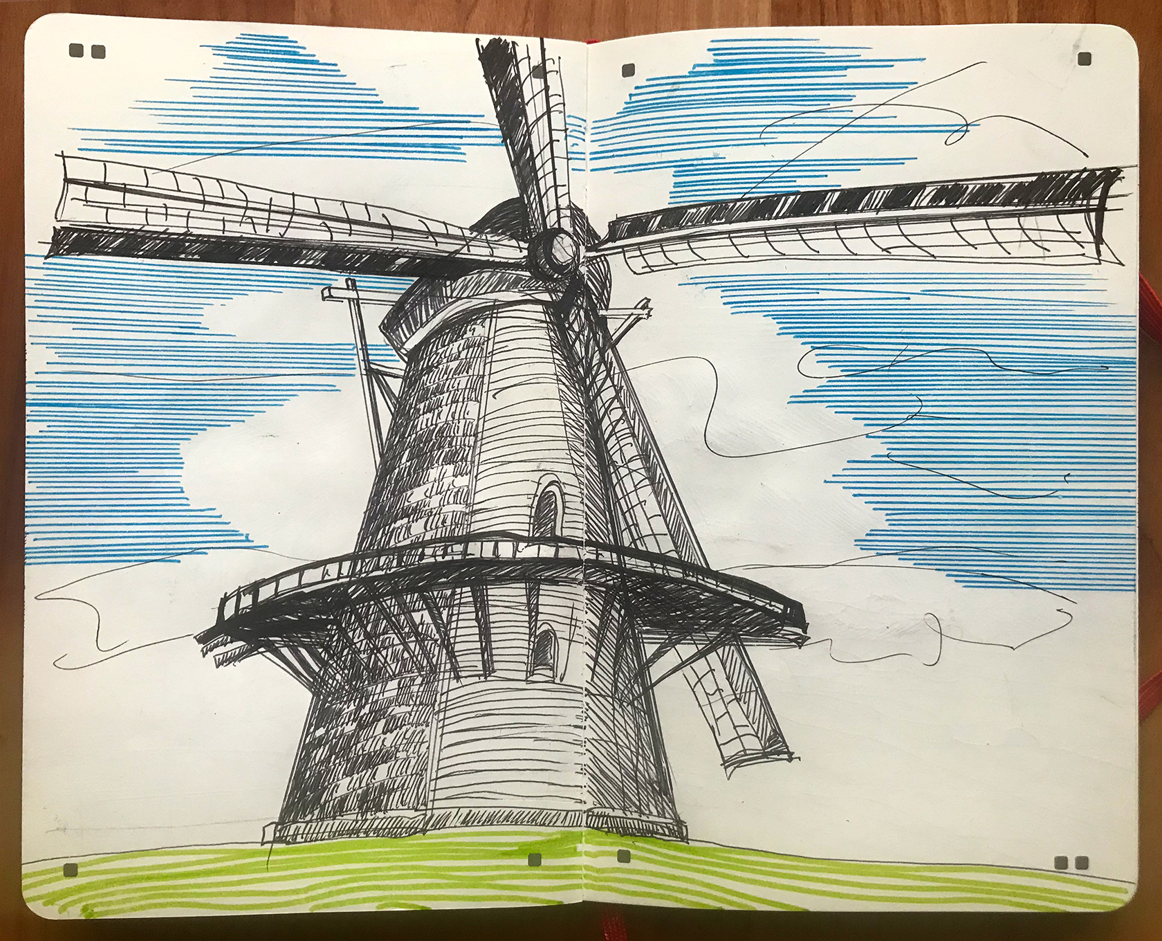 Dutch windmill