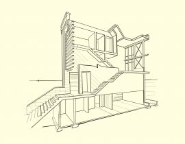 study of interior of NYC brownstone – preliminary