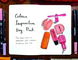 Colour inspiration day : pink