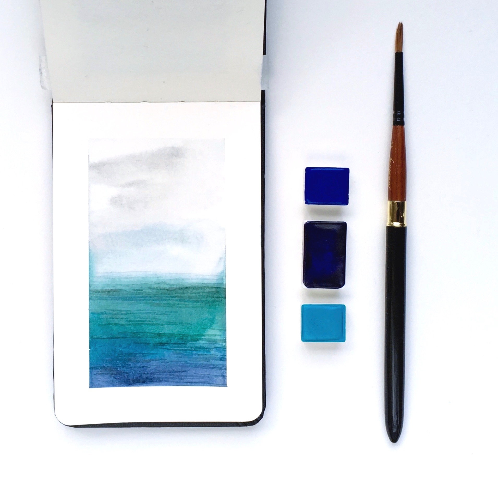 Seascape – Small Format & Limited Palette