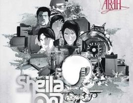 sketsa gambar dari album terbaik sheila on 7