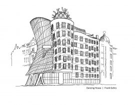 dancing house – early study
