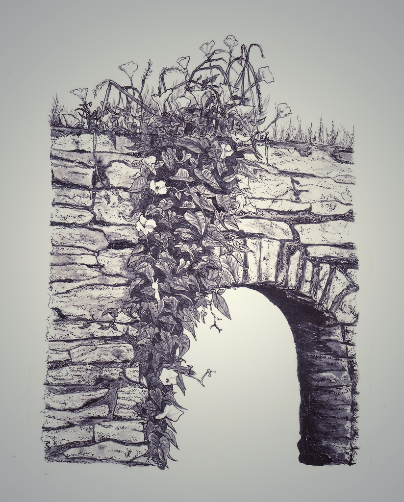 stone arch, Cyclades