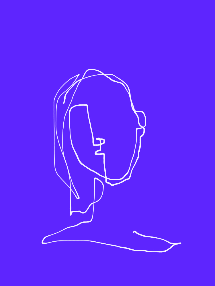 one-line portrait 6