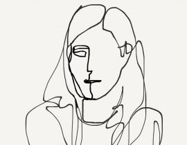 one-line portrait 2