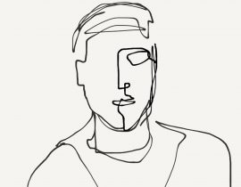 one-line portrait 3