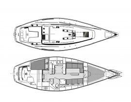 Catalina 38 – both decks