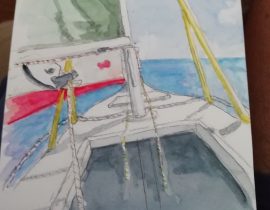 My sailboat PANTA REI