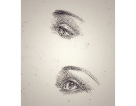 study of human eye, IX