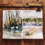 Landscape | Water Sketchbookpage