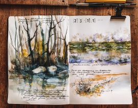 Landscape | Water Sketchbookpage