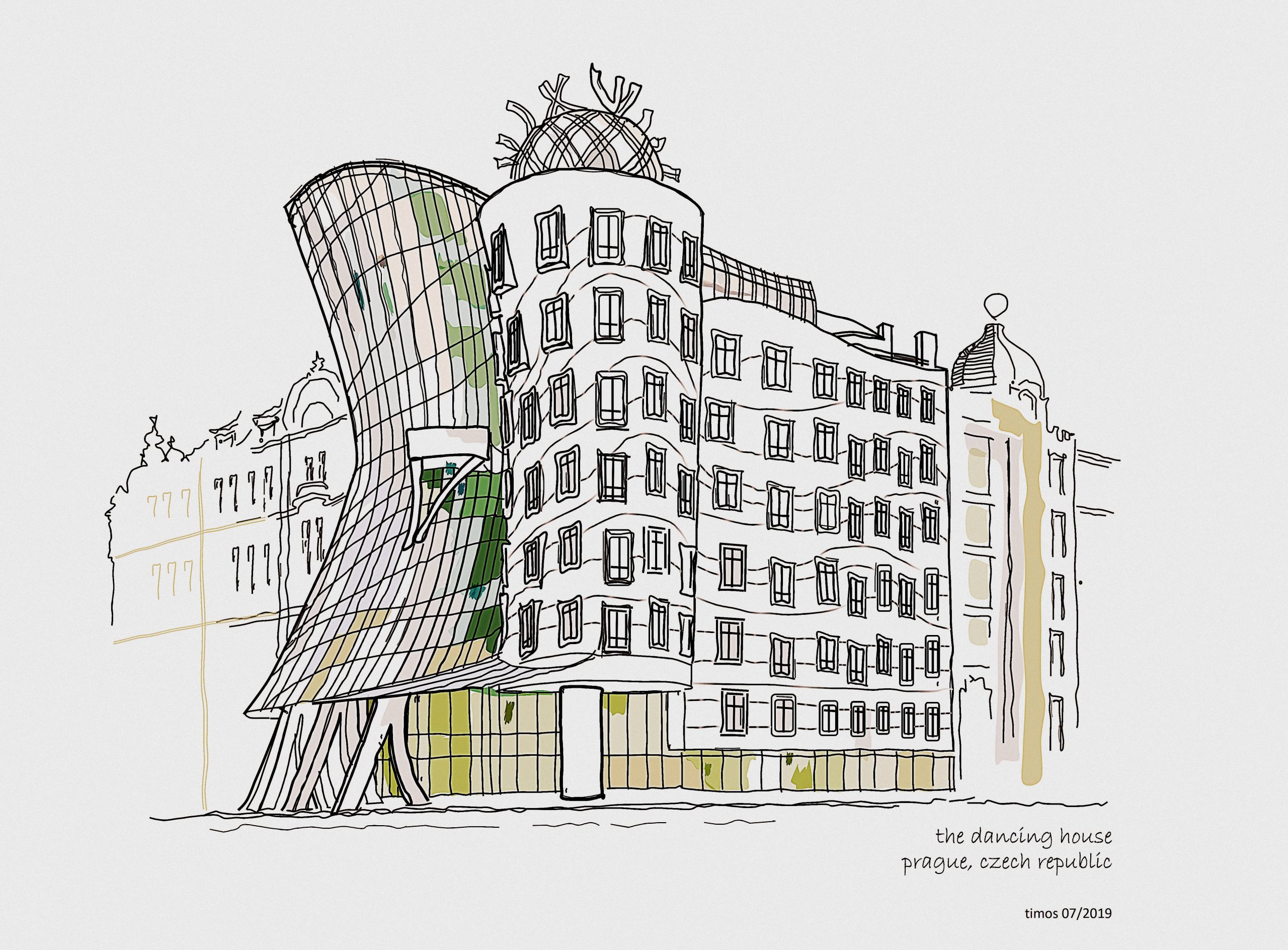 The Dancing House, Prague – refined