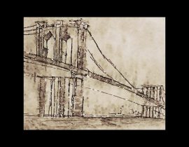 Brooklyn Bridge | study of volumes