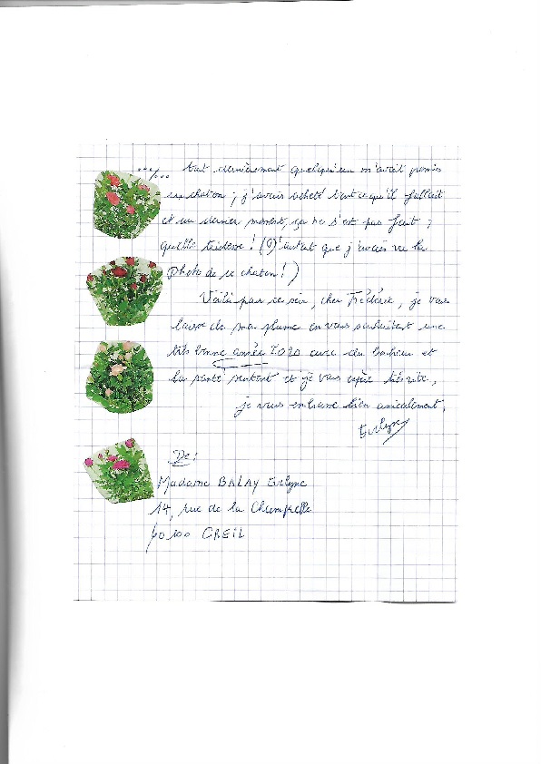 Evelyne BALAY lettre du 14.01.2020 page 2