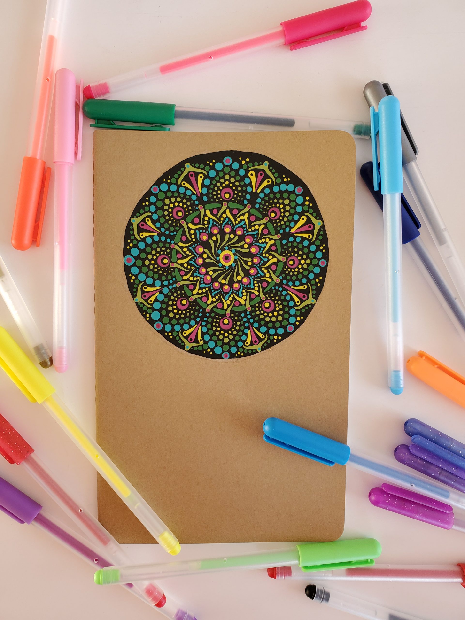 Blue Rainbiw Mandala Cashier cover