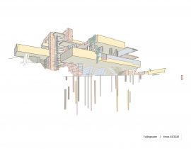 Fallingwater | study of linear balance