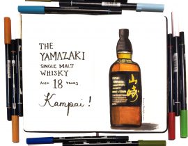 Yamazaki single malt whisky