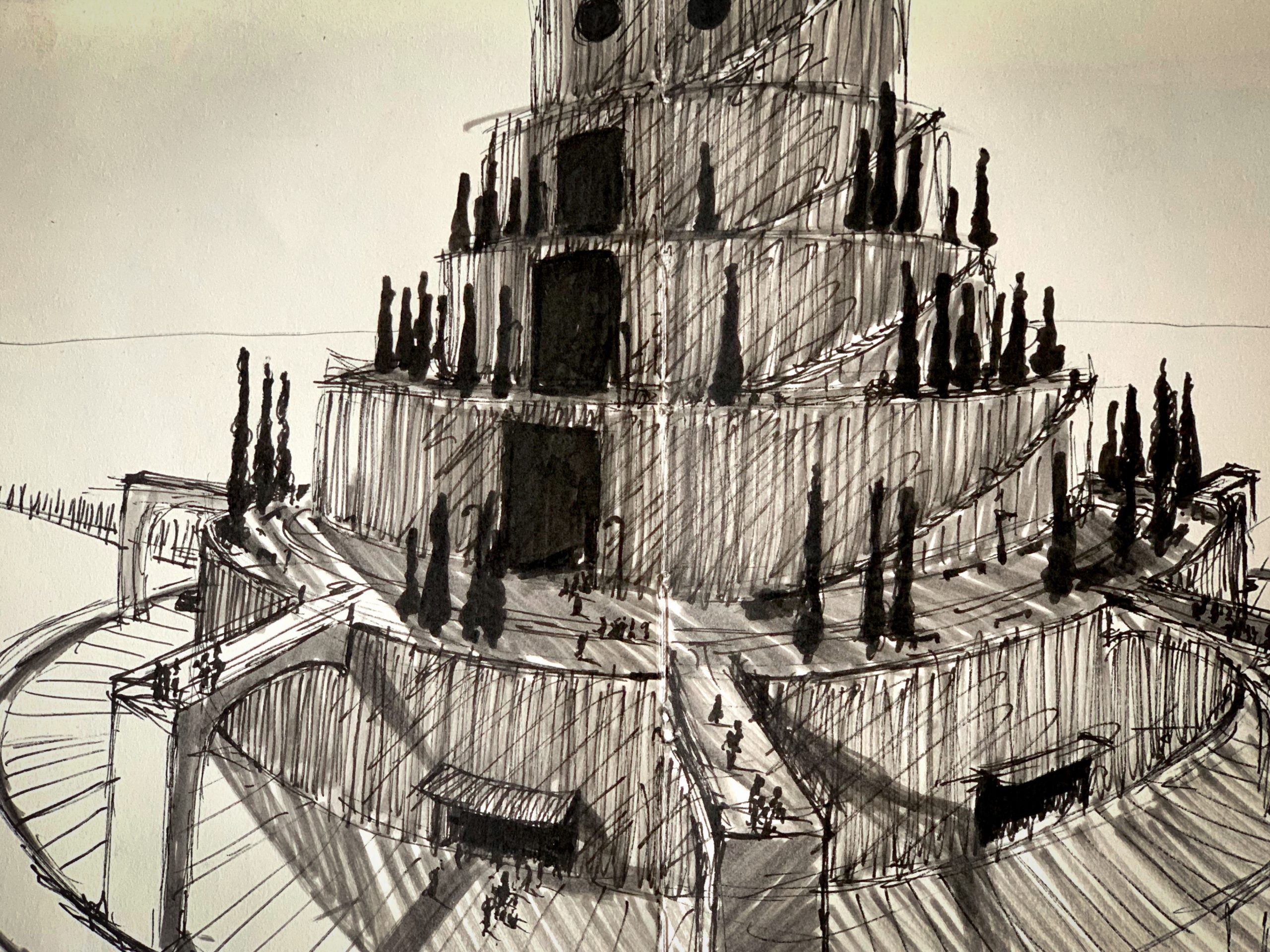Babel Center – creative sketching
