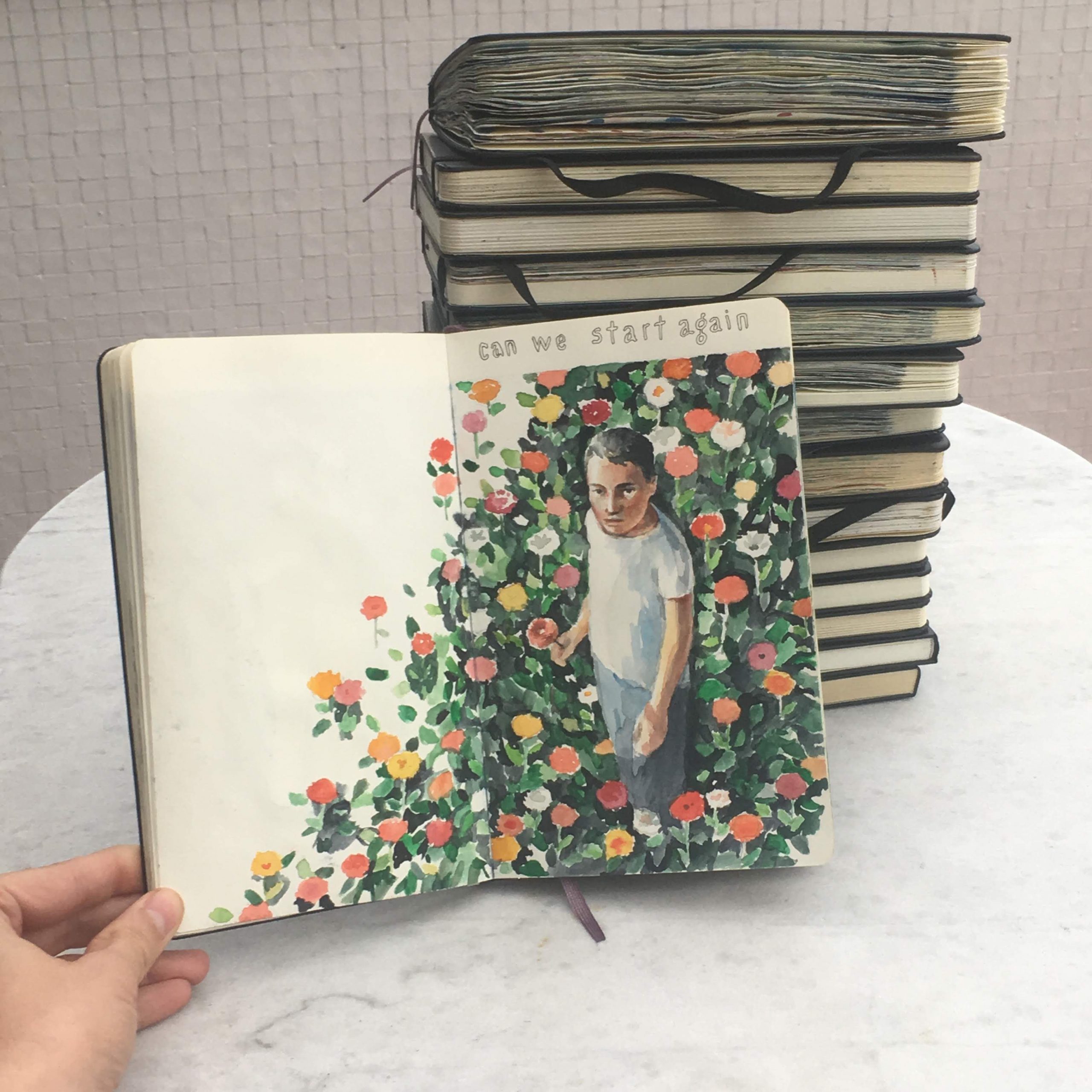 Moleskine songbooks