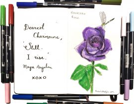 Purple rose