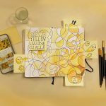 Doodles in Yellow