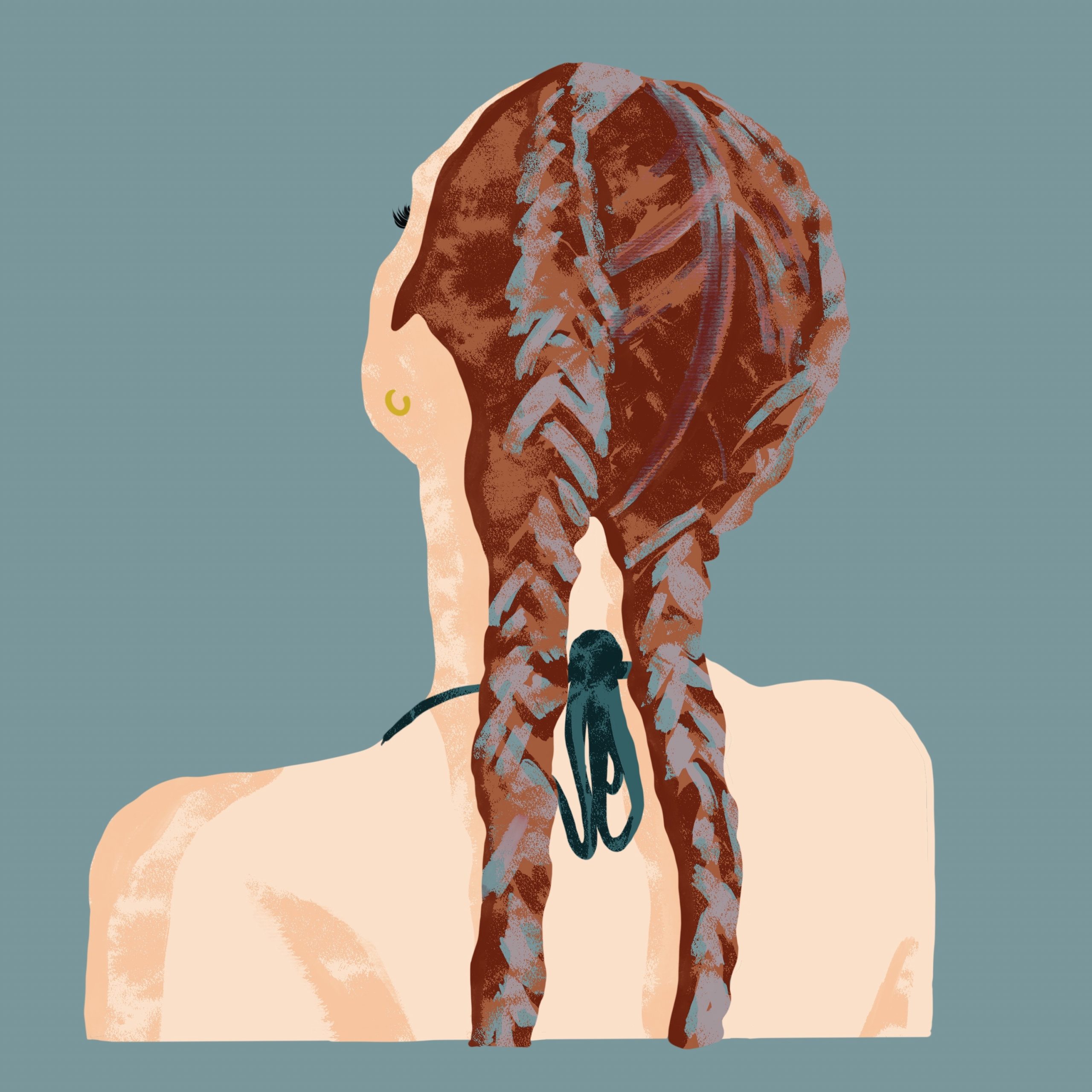 Girl with Braids