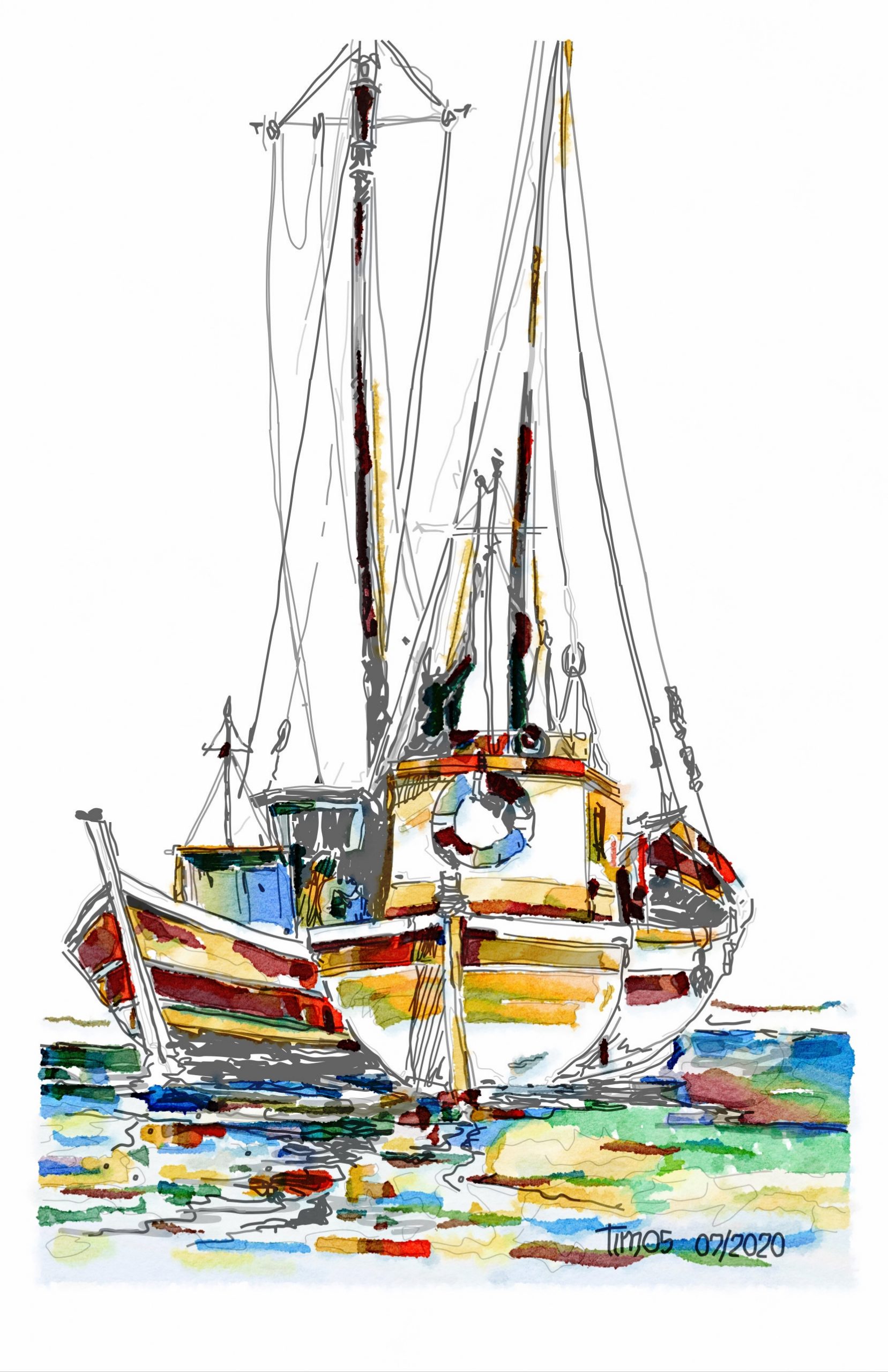 fishing boats | july.5.2020