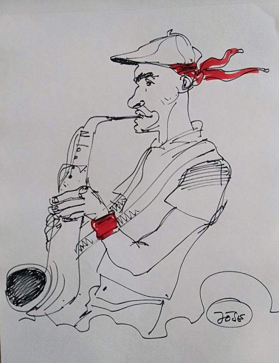 El saxofonista