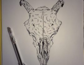 ram’s skull | early jotting