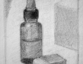 Still life by graphit pencil