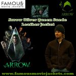 Arrow Oliver Queen Suede Leather Jacket
