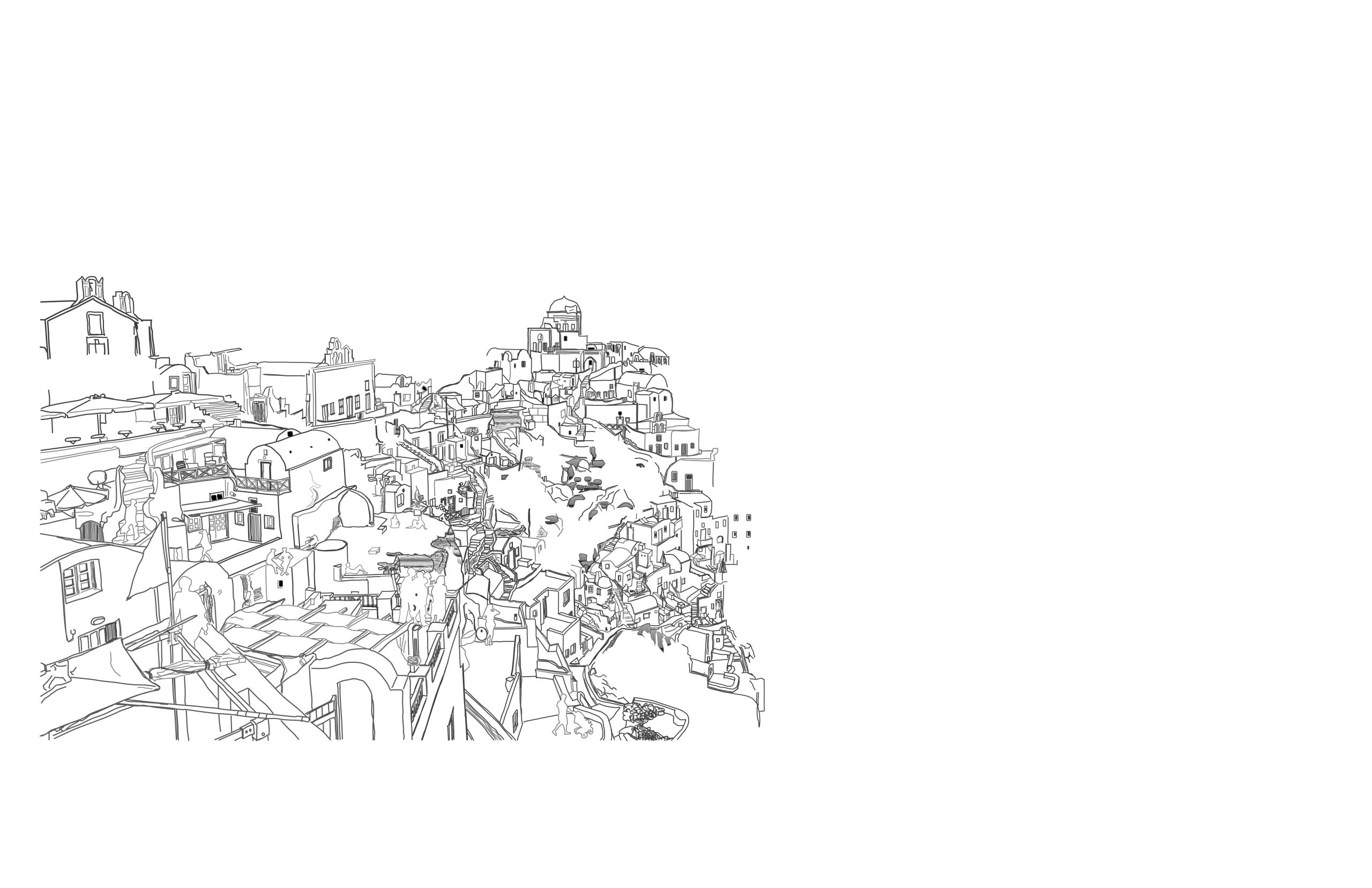 Santorini canvas | 09.22.2020