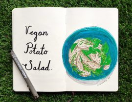 Vegan potato salad