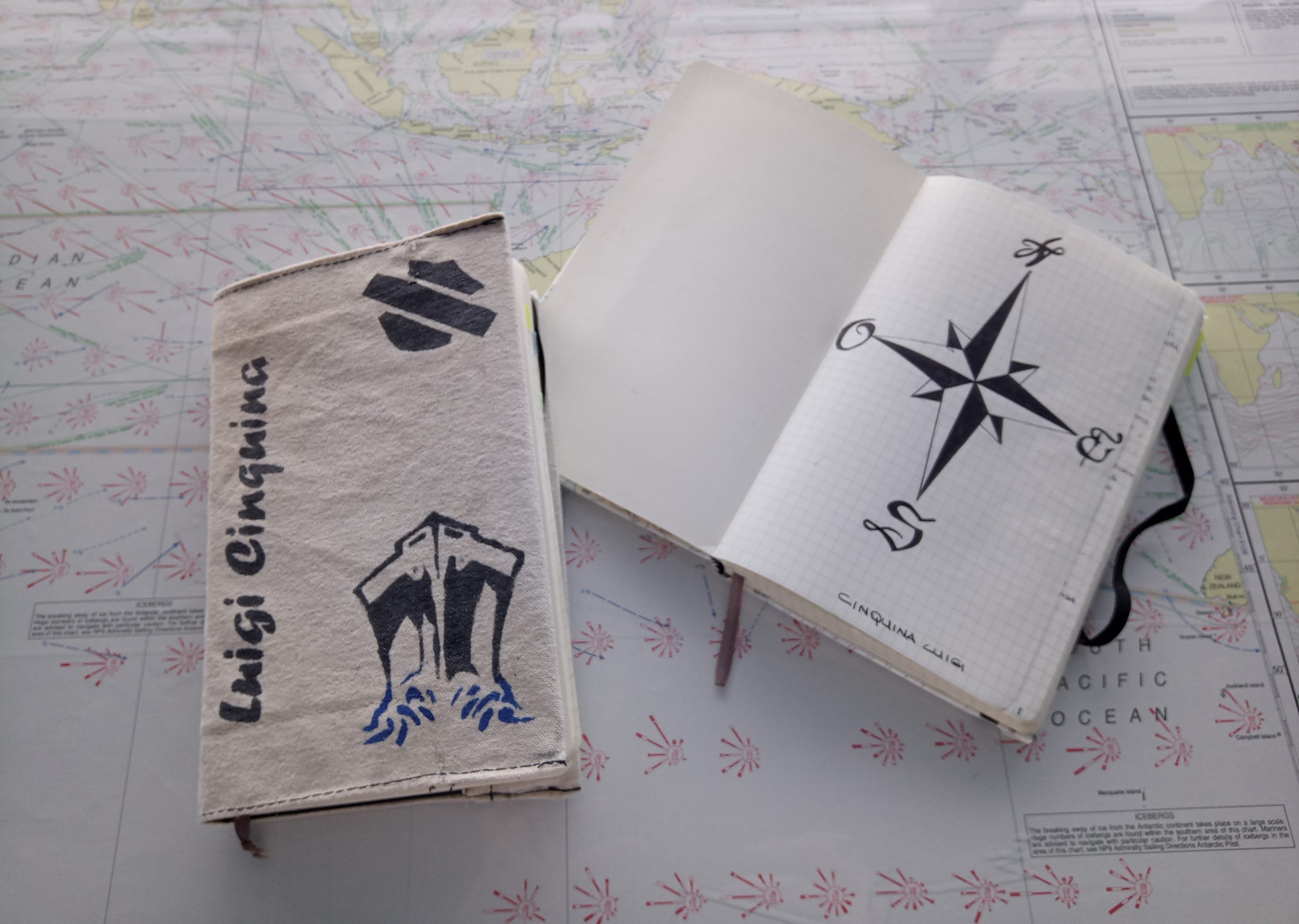 MOLESKINE ON THE SEVEN SEAS