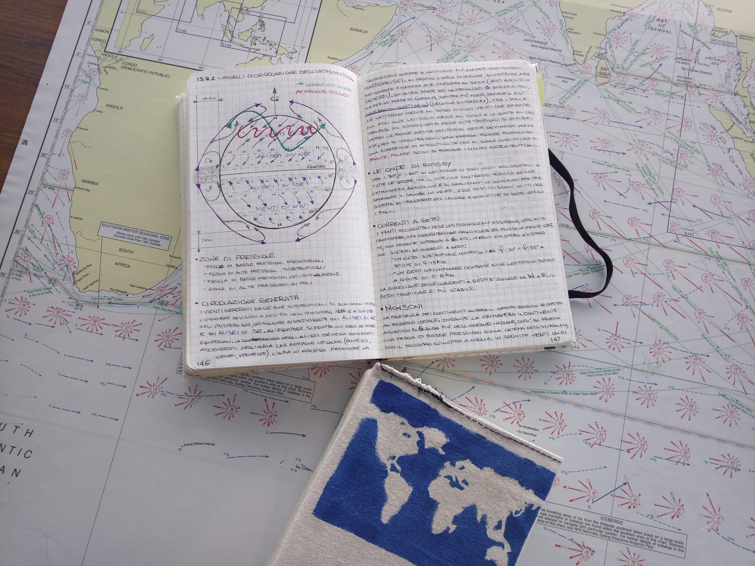 MOLESKINE ON THE SEVEN SEAS