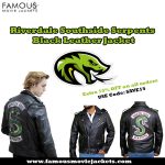 Riverdale Southside Serpents Black Leather Jacket