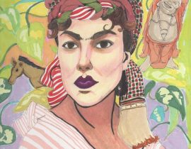 Self Frida portrait