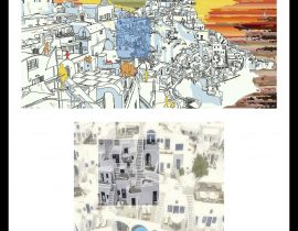 Santorini canvas | 11.03.2020