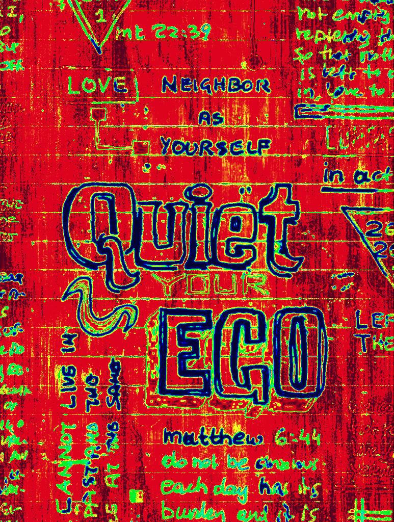 quiet your ego | 12.30.2020