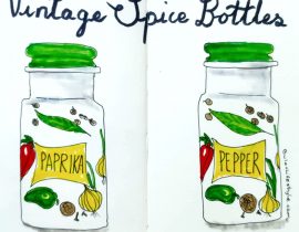 Spice bottles