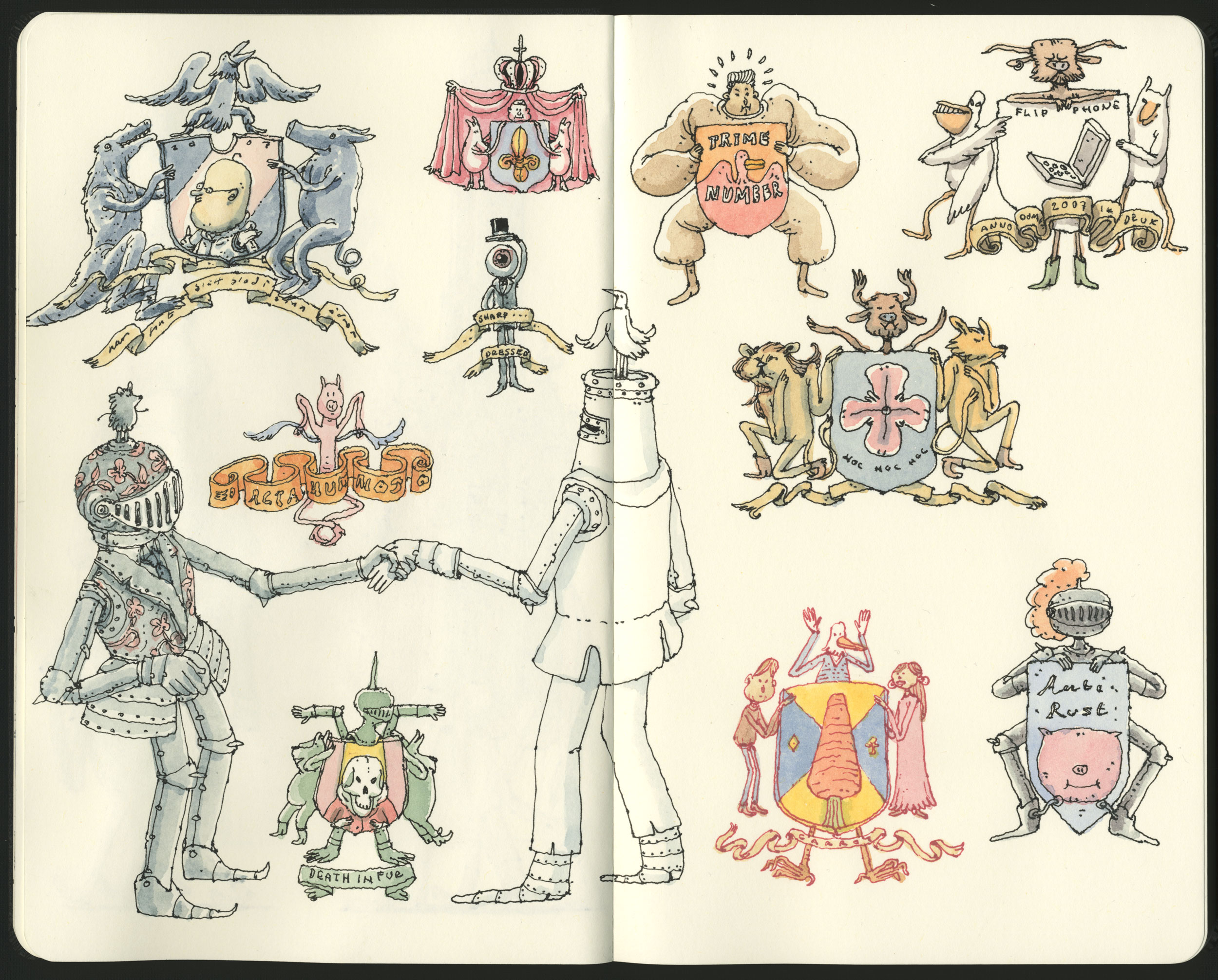 Heraldic intermission