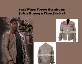 Star Wars Force Awakens John Boyega Finn Jacket