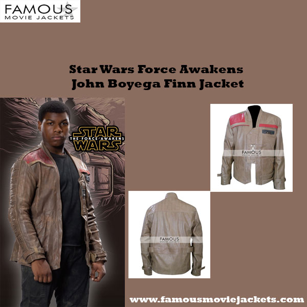 Star Wars Force Awakens John Boyega Finn Jacket
