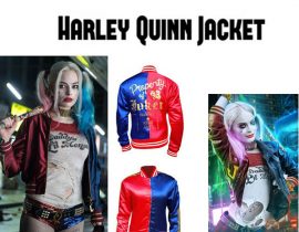Margot Robbie Suicide Squad Harley Quinn Costume Jacket