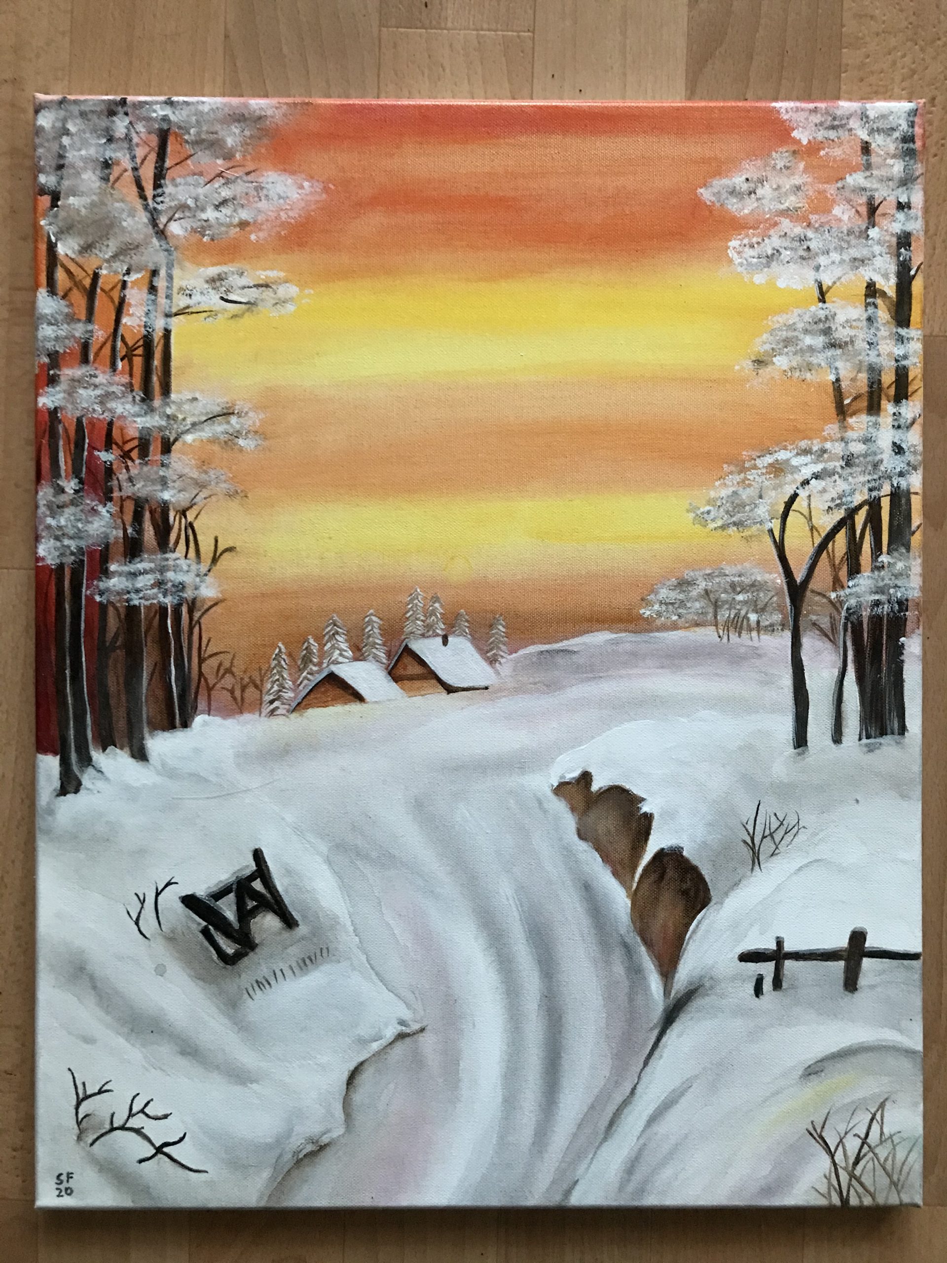 Snow landscape