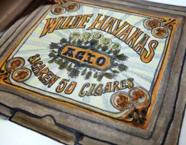 Vintage cigar box