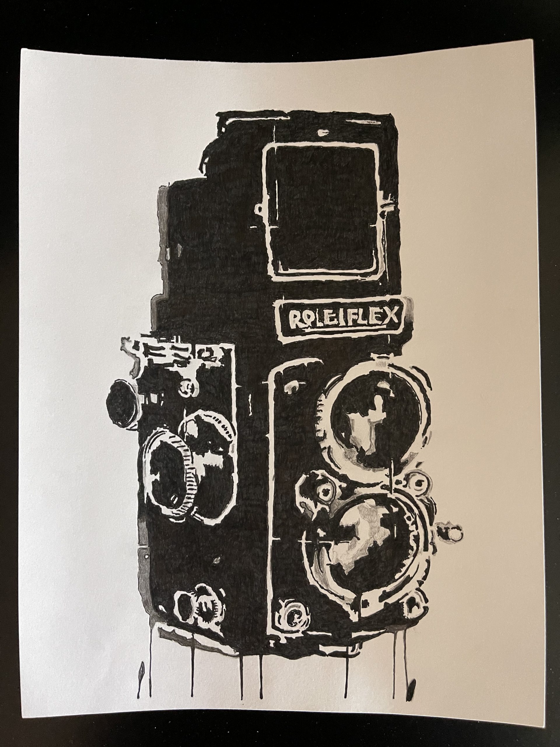 my old Rolleiflex, draft/study