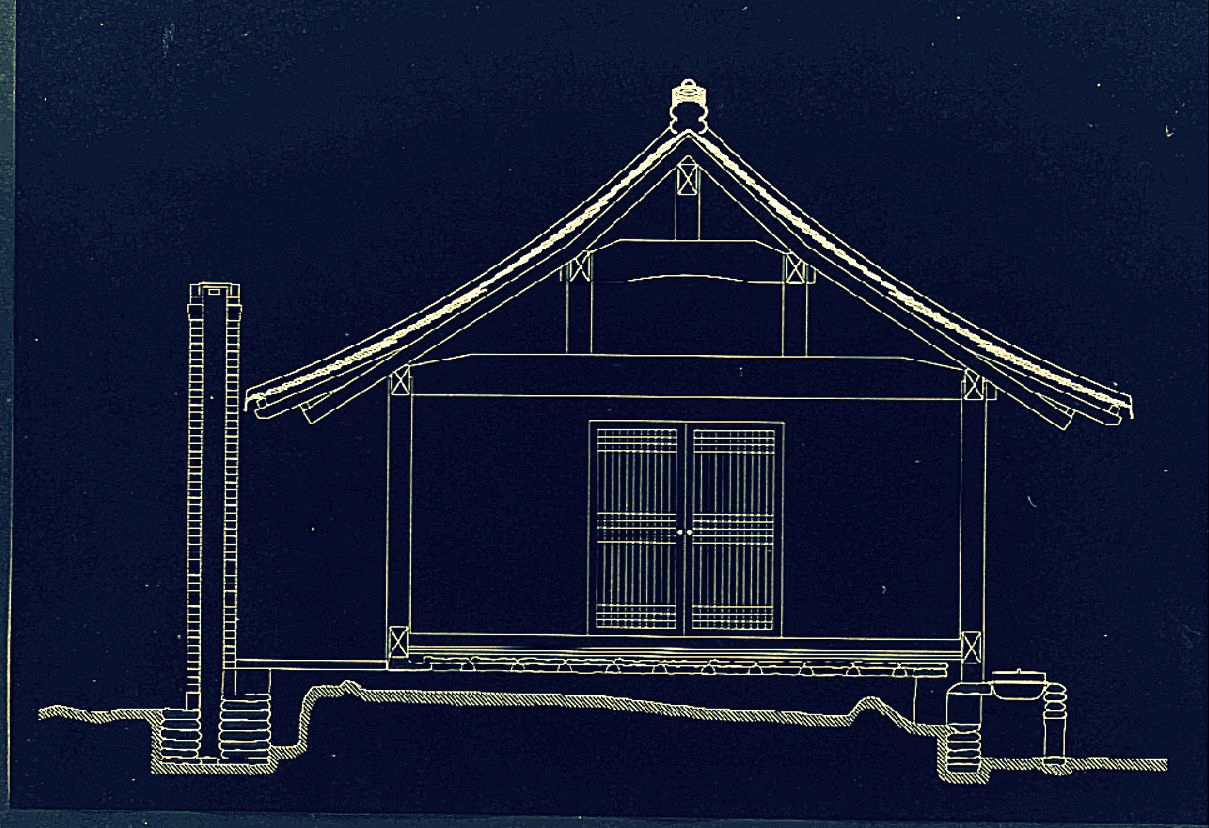 study on oriental influences of mid-century habitations