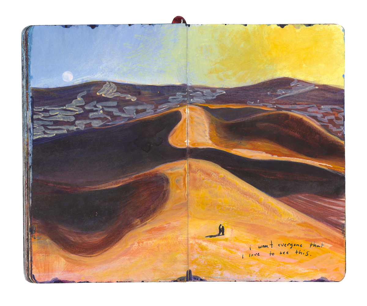 Erg Chebbi Dunes – Painting